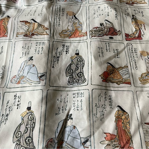 NWOT YesStyle Short-Sleeve Printed Shirt | Japanese Woodblock Calligraphy Design - Picture 3 of 6